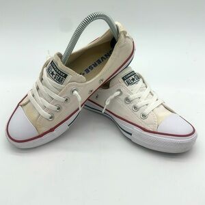 Converse Chuck Taylor Womens Shoreline Shoe Size 7 Sneaker Low White Slip On